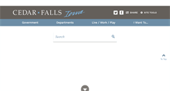 Desktop Screenshot of ci.cedar-falls.ia.us